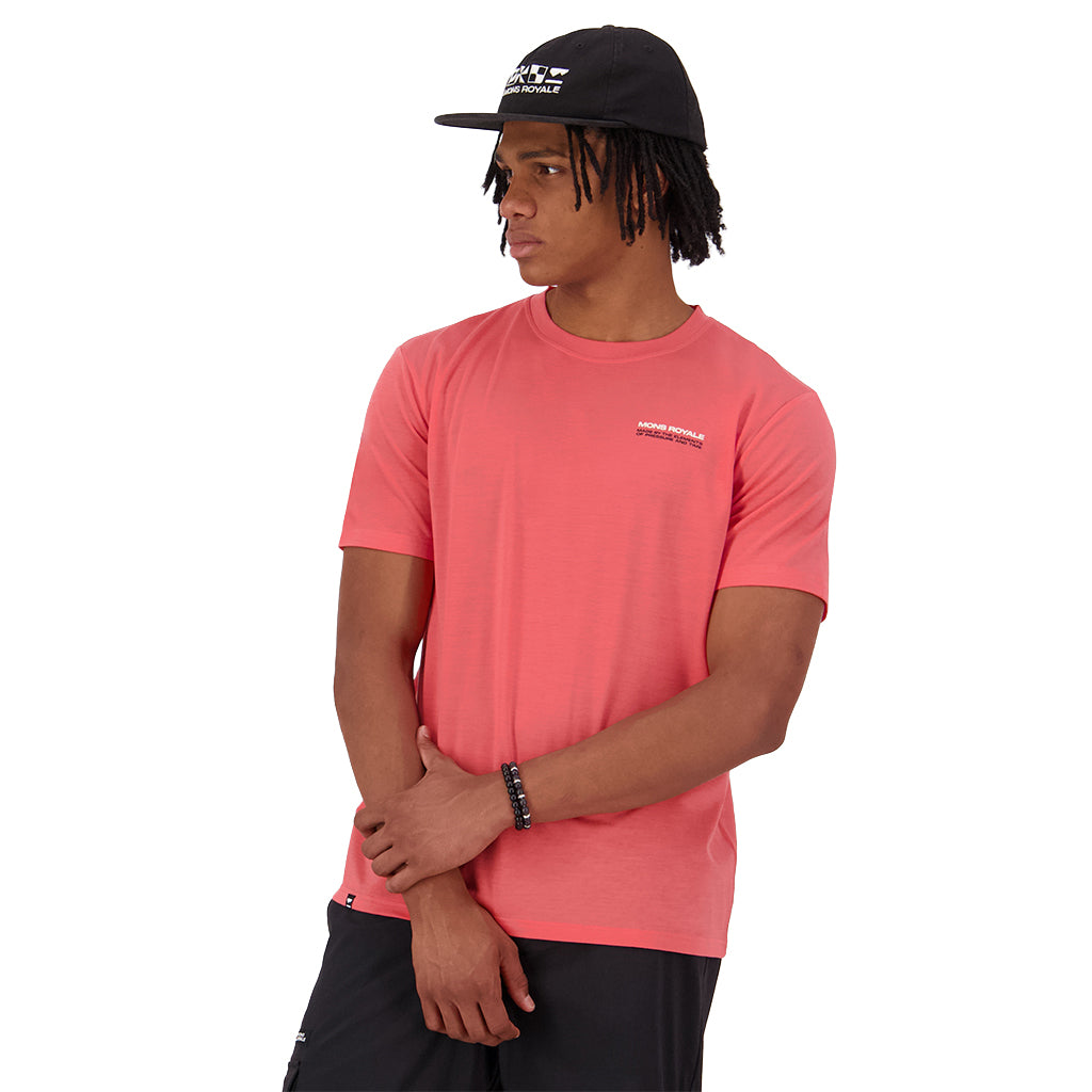 Icon Merino T-Shirt - Watermelon