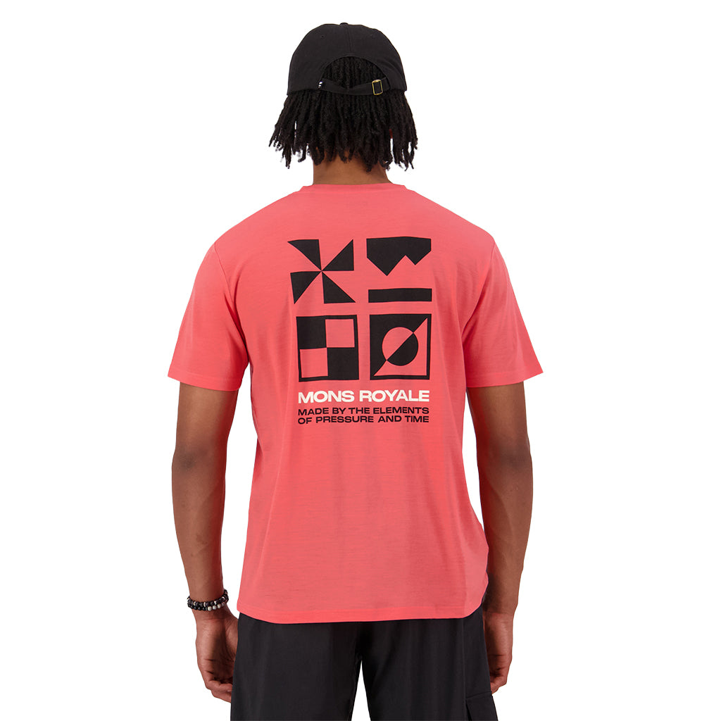 Icon Merino T-Shirt - Watermelon