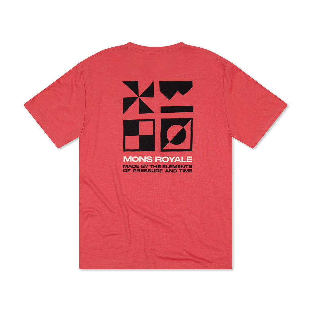 Icon Merino T-Shirt - Watermelon