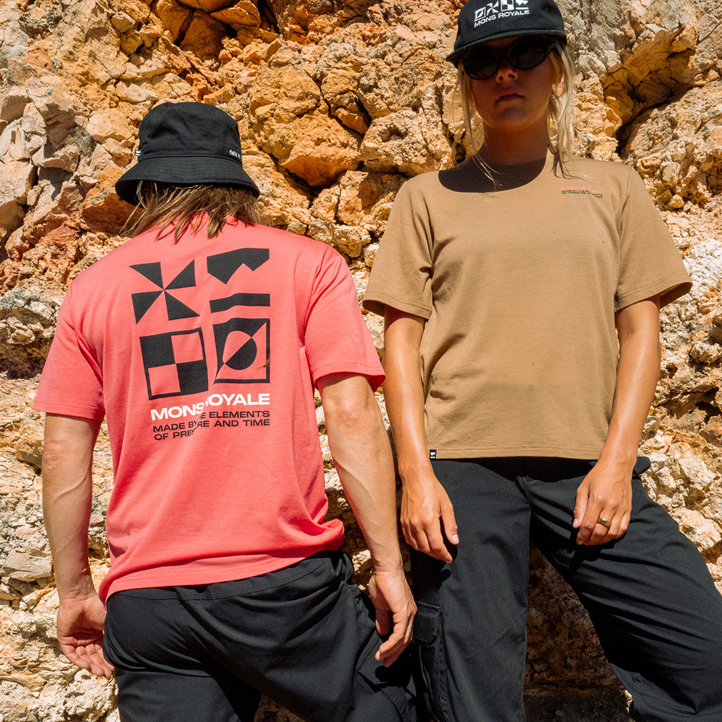 Icon Merino T-Shirt - Watermelon