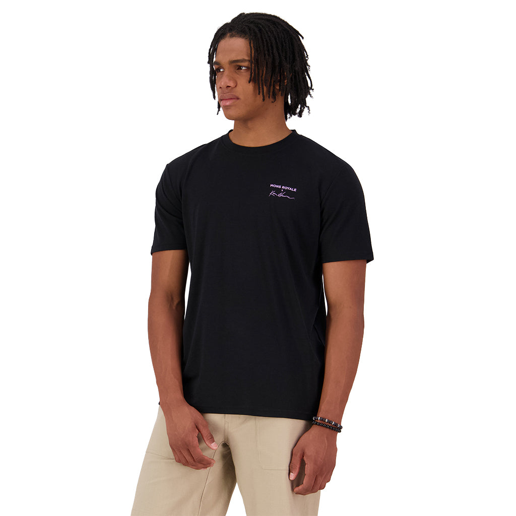 Icon Merino T-Shirt - Black