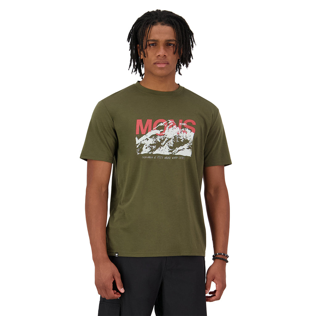 Icon Merino T-Shirt - Dark Olive