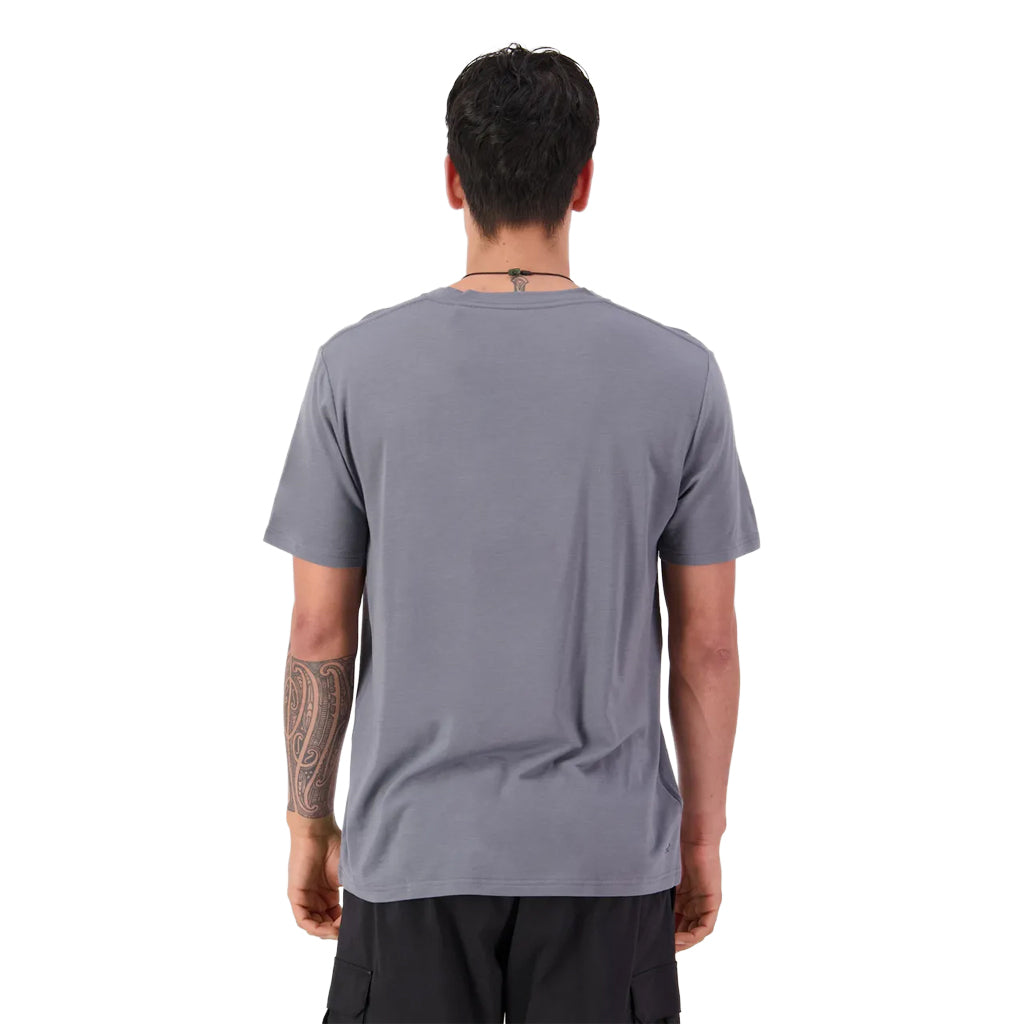 Icon Merino T-Shirt - Steel Grey