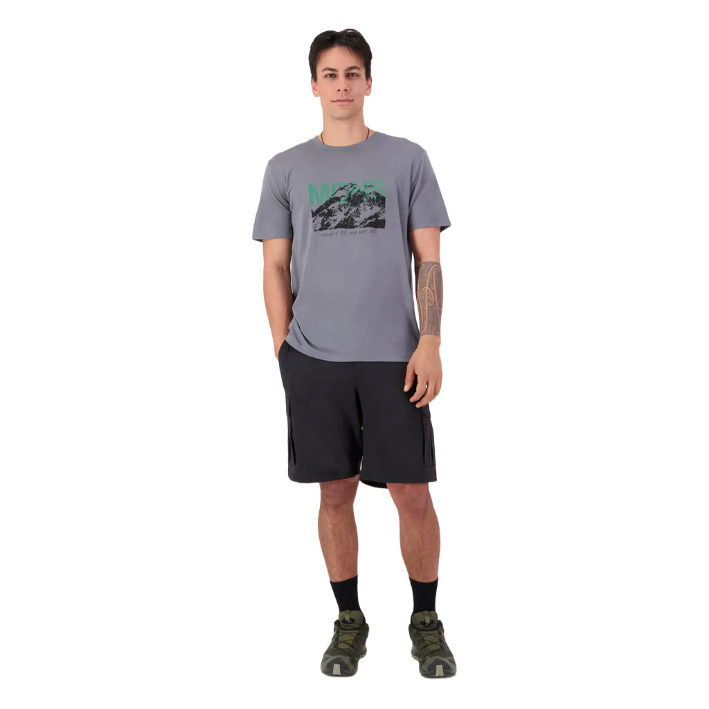 Icon Merino T-Shirt - Steel Grey