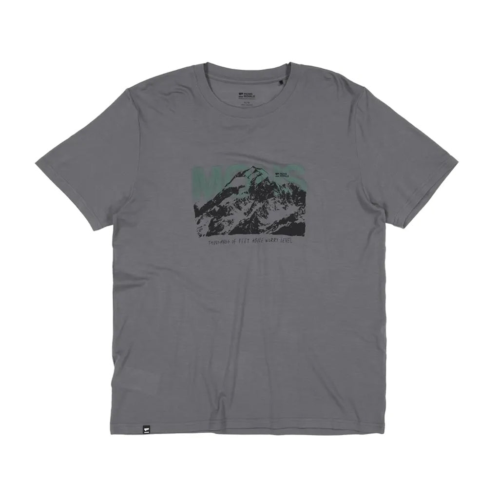 Icon Merino T-Shirt - Steel Grey