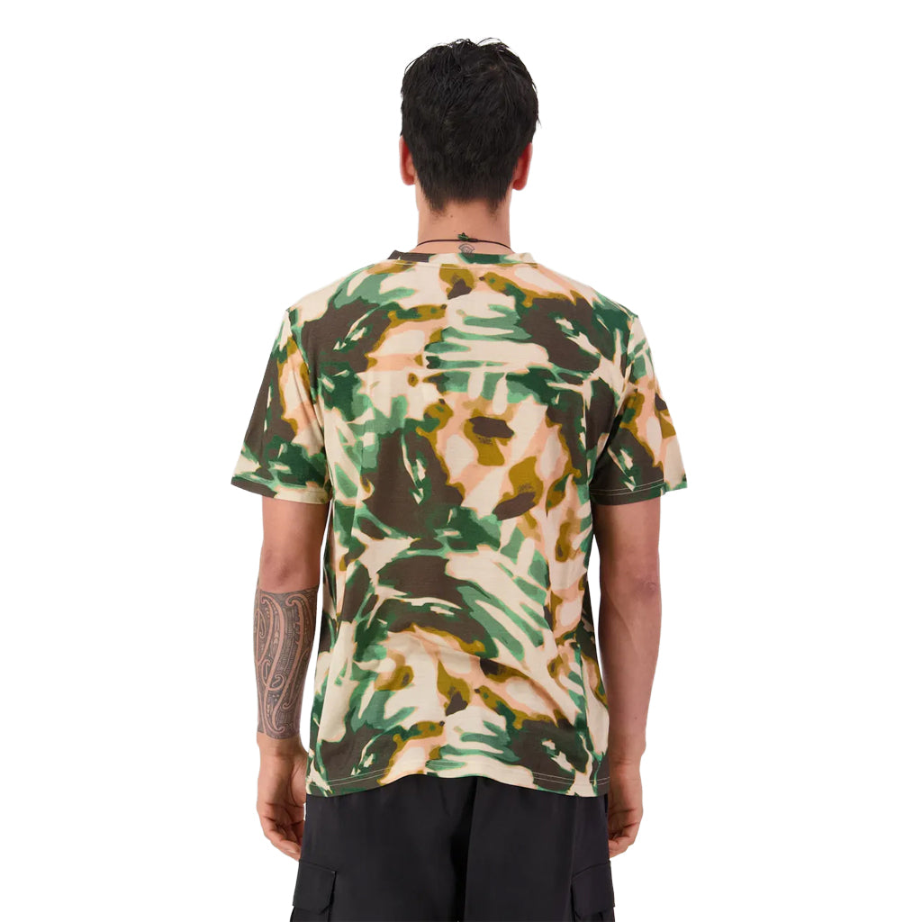 Icon Merino T-Shirt - Brush Camo