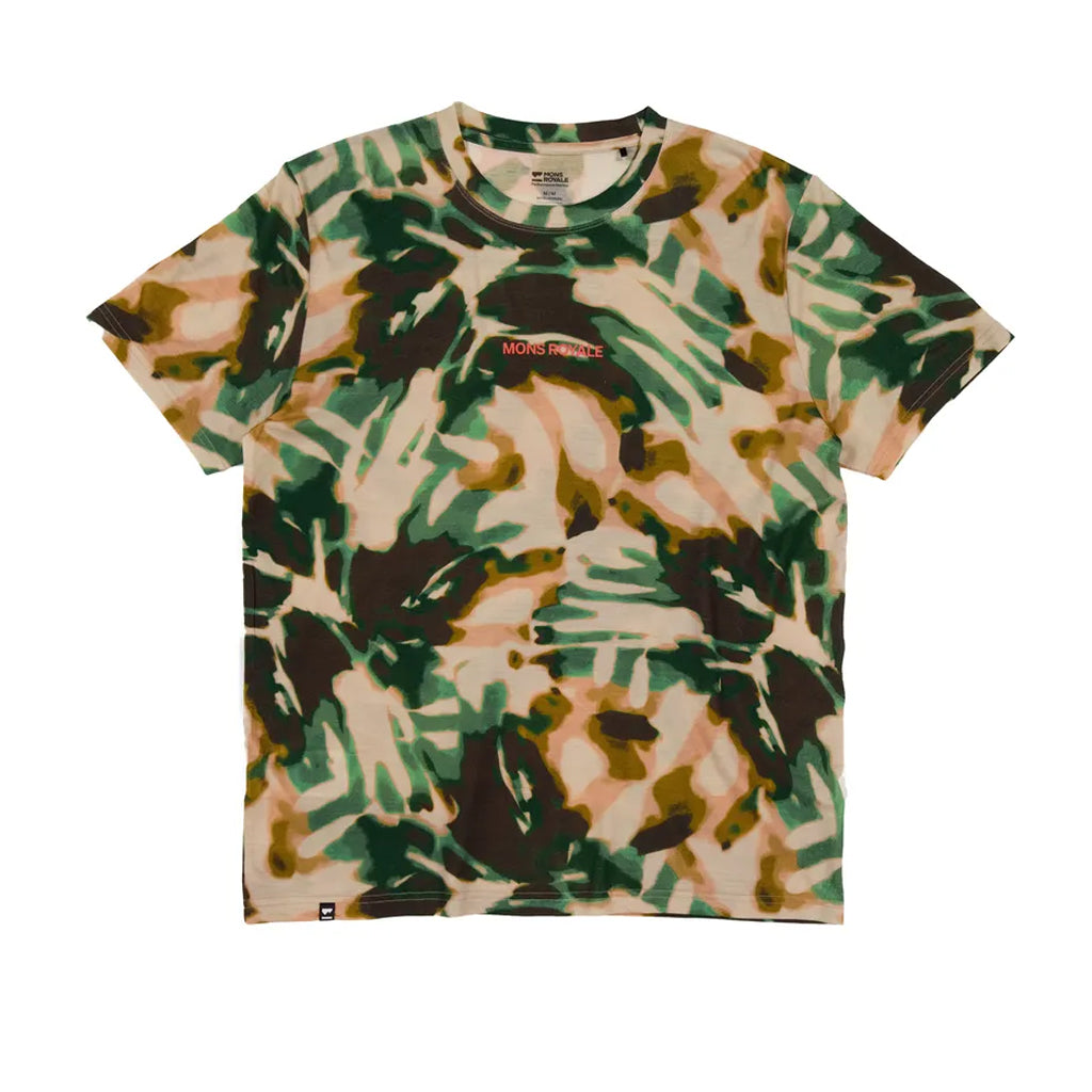 Icon Merino T-Shirt - Brush Camo
