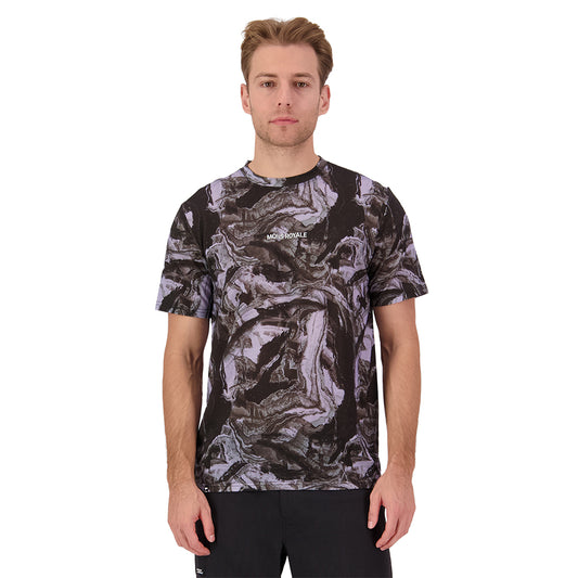 Icon Merino T-Shirt - Rock Camo