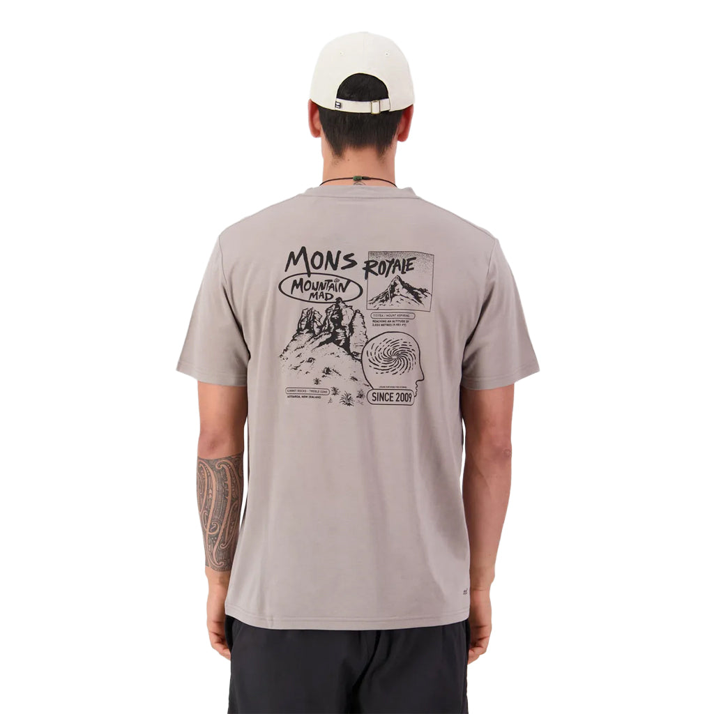 Icon Merino T-Shirt - Cinder