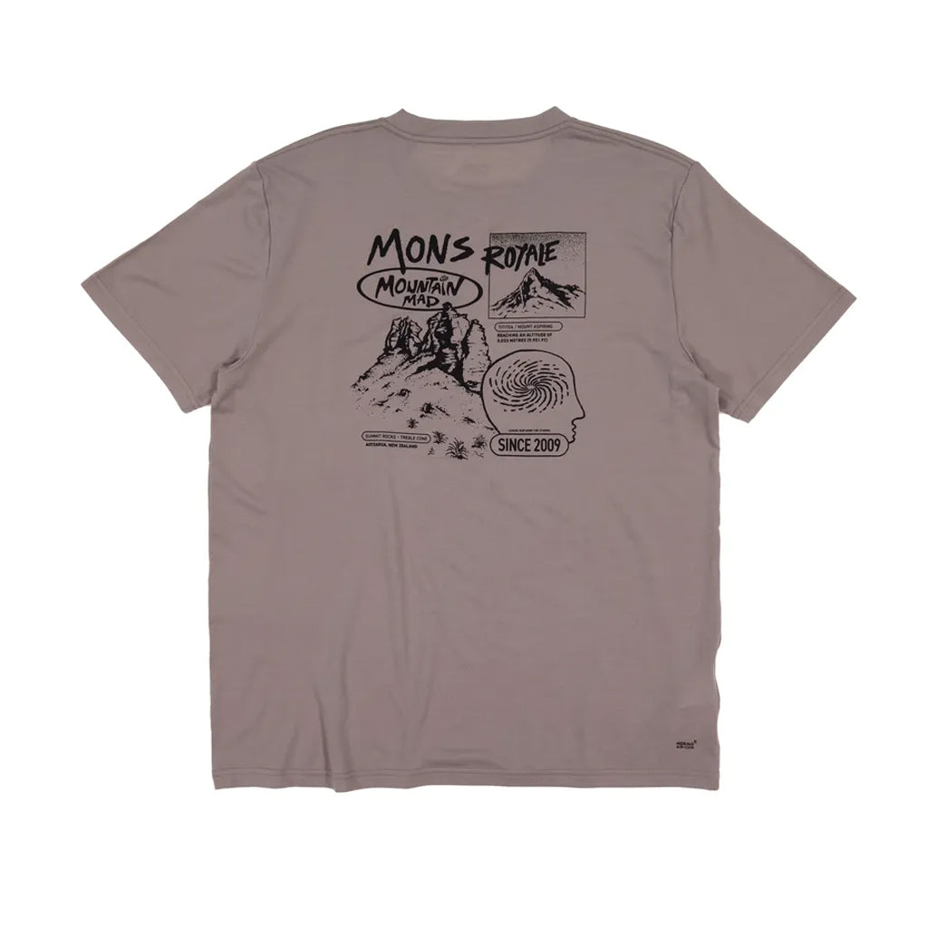 Icon Merino T-Shirt - Cinder