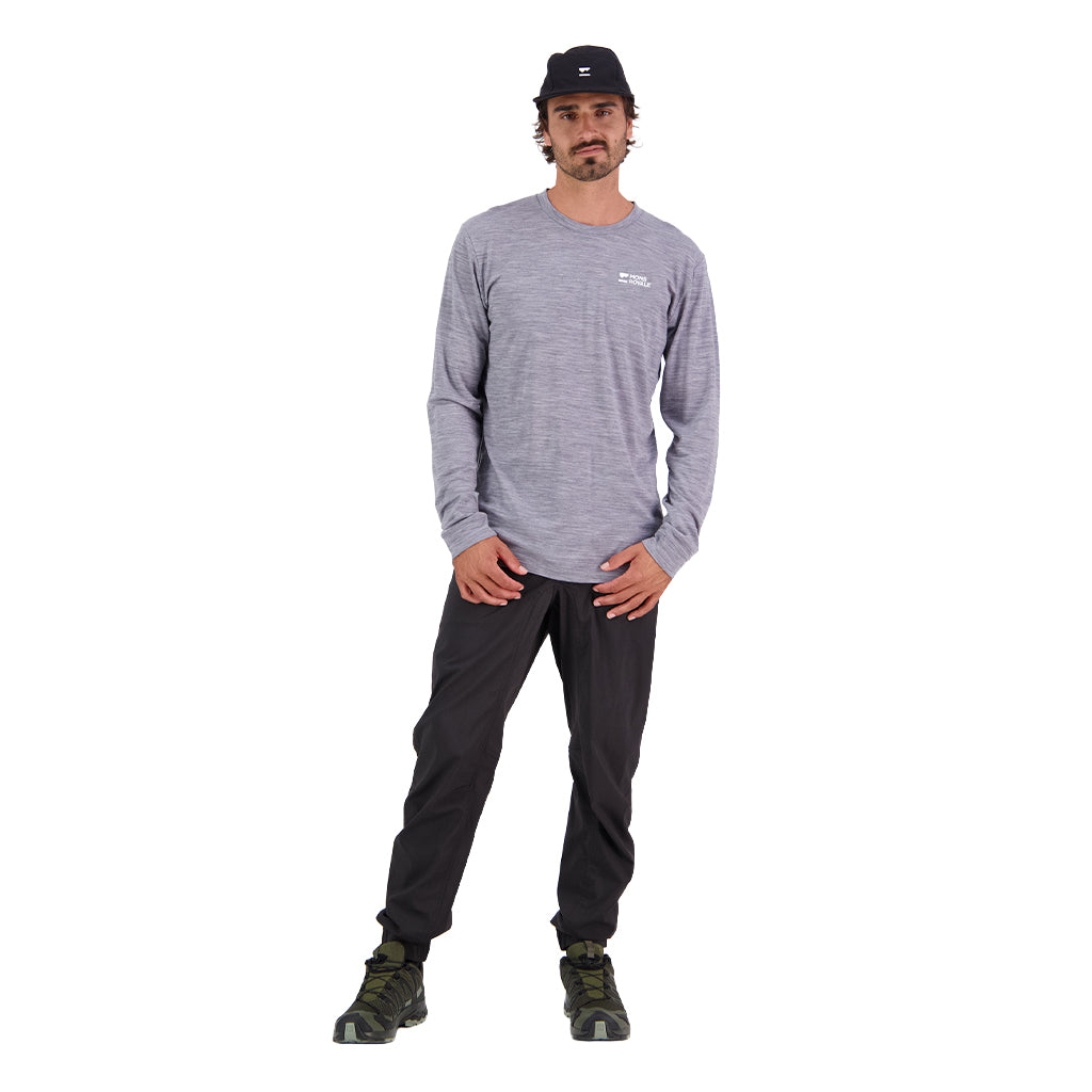 Icon Merino Long Sleeve - Grey Heather