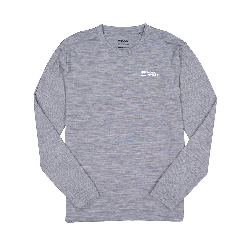 Icon Merino Long Sleeve - Grey Heather