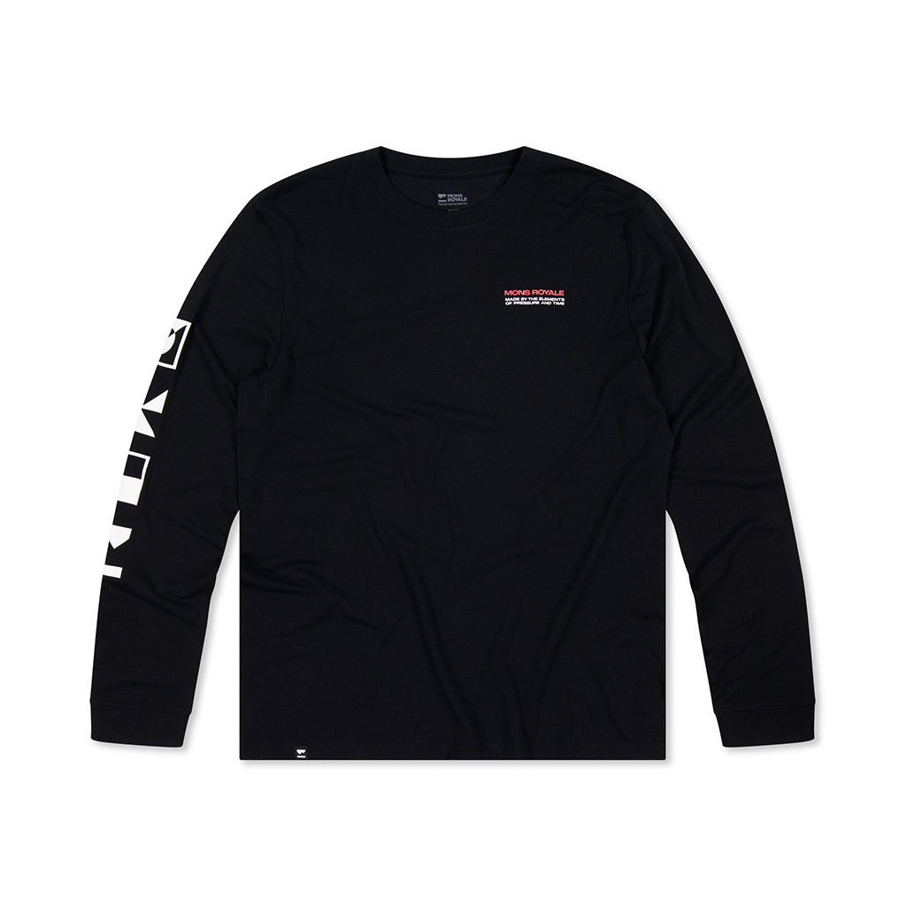Icon Merino Long Sleeve - Black