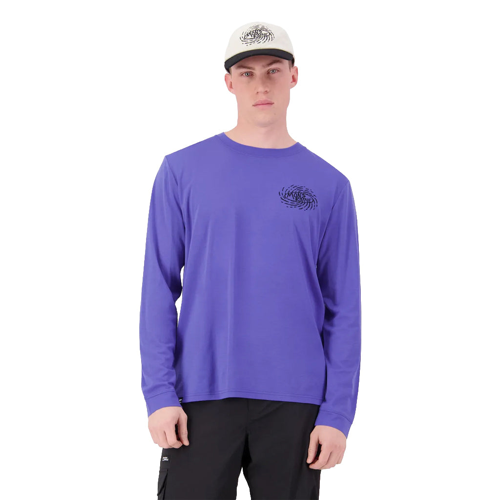 Icon Merino Long Sleeve - Blue Dusk