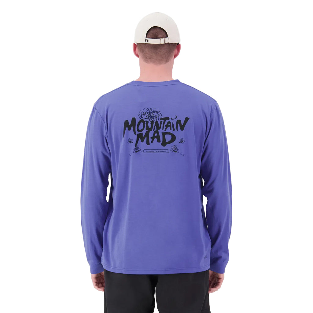 Icon Merino Long Sleeve - Blue Dusk