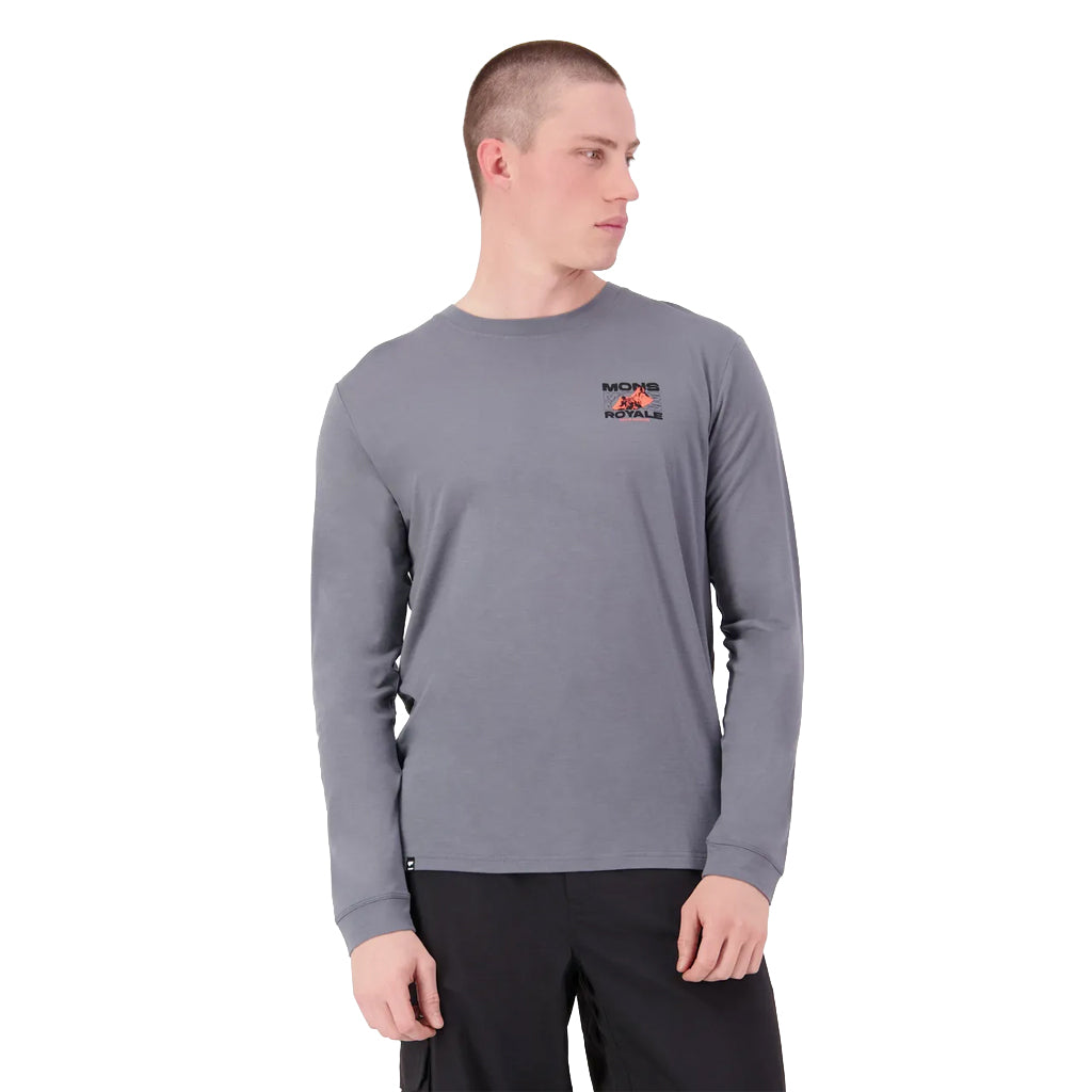 Icon Merino Long Sleeve - Steel Grey