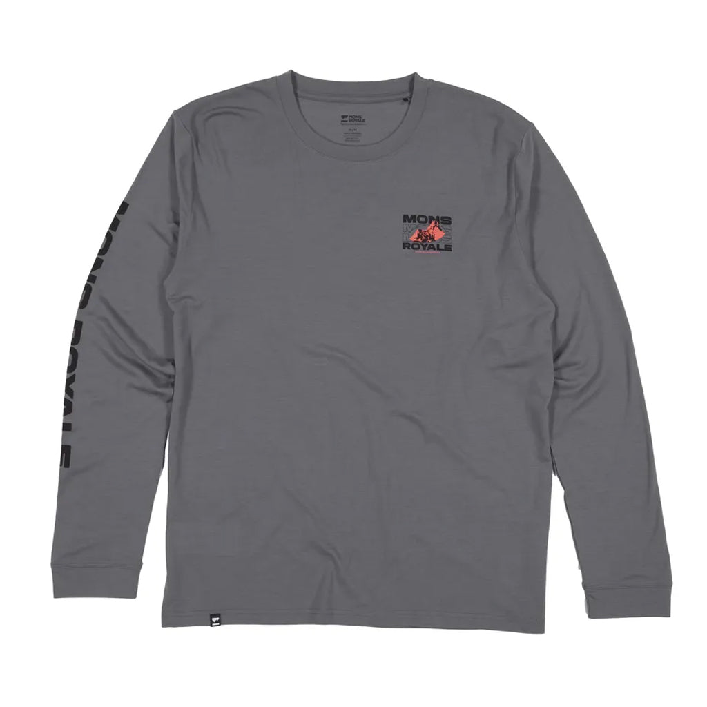 Icon Merino Long Sleeve - Steel Grey