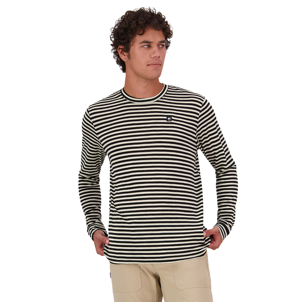 Icon Merino Long Sleeve - MR Stripe