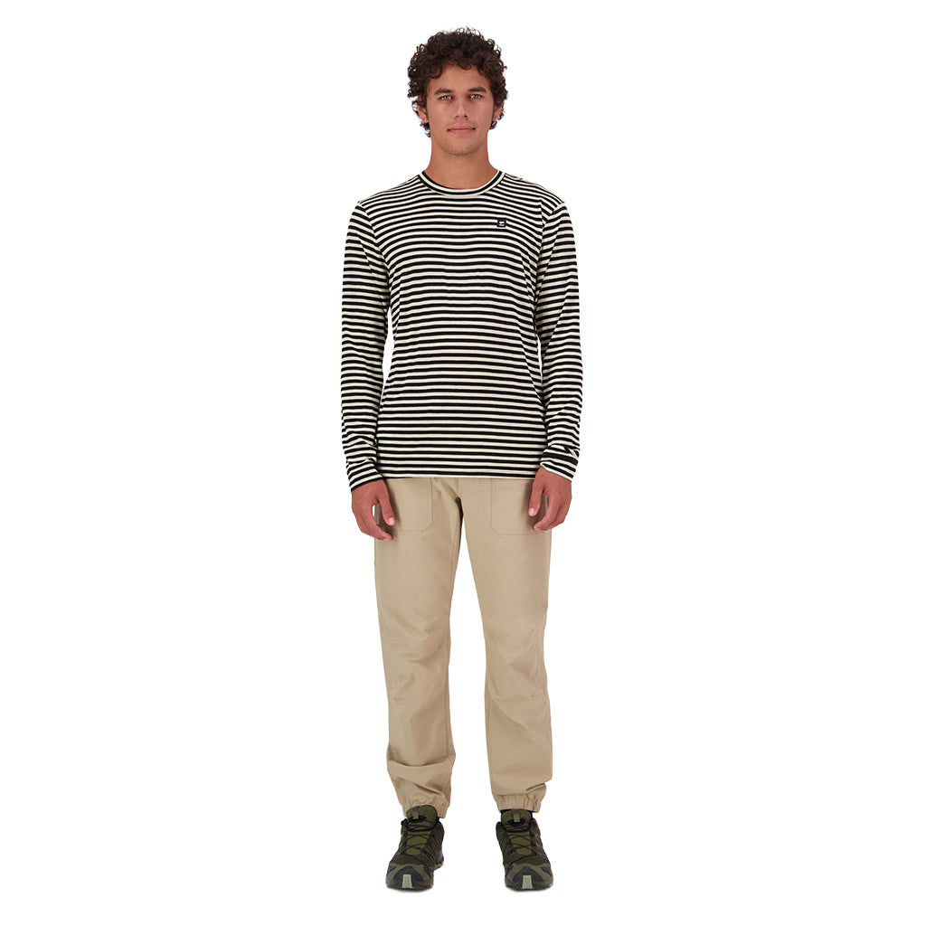 Icon Merino Long Sleeve - MR Stripe