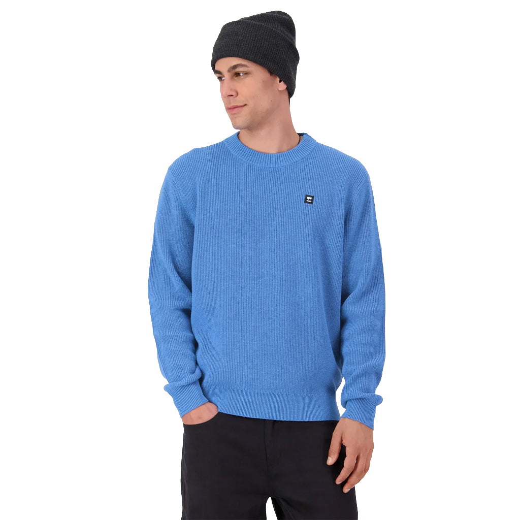 Wanaka Merino Knit Sweater - Ocean