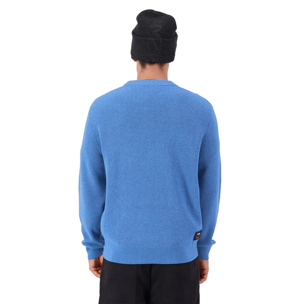 Wanaka Merino Knit Sweater - Ocean