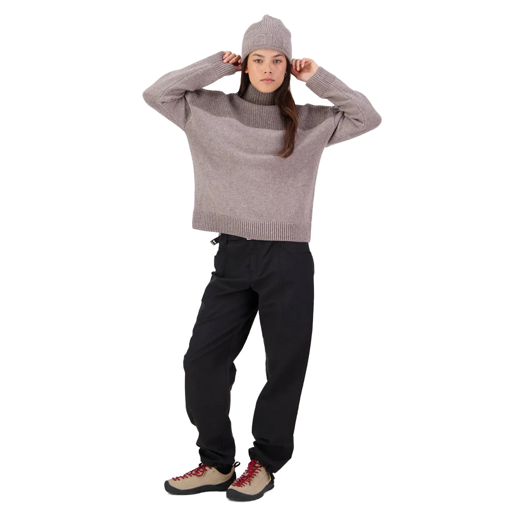 Whistler Merino Knit Sweater - Stone Grey