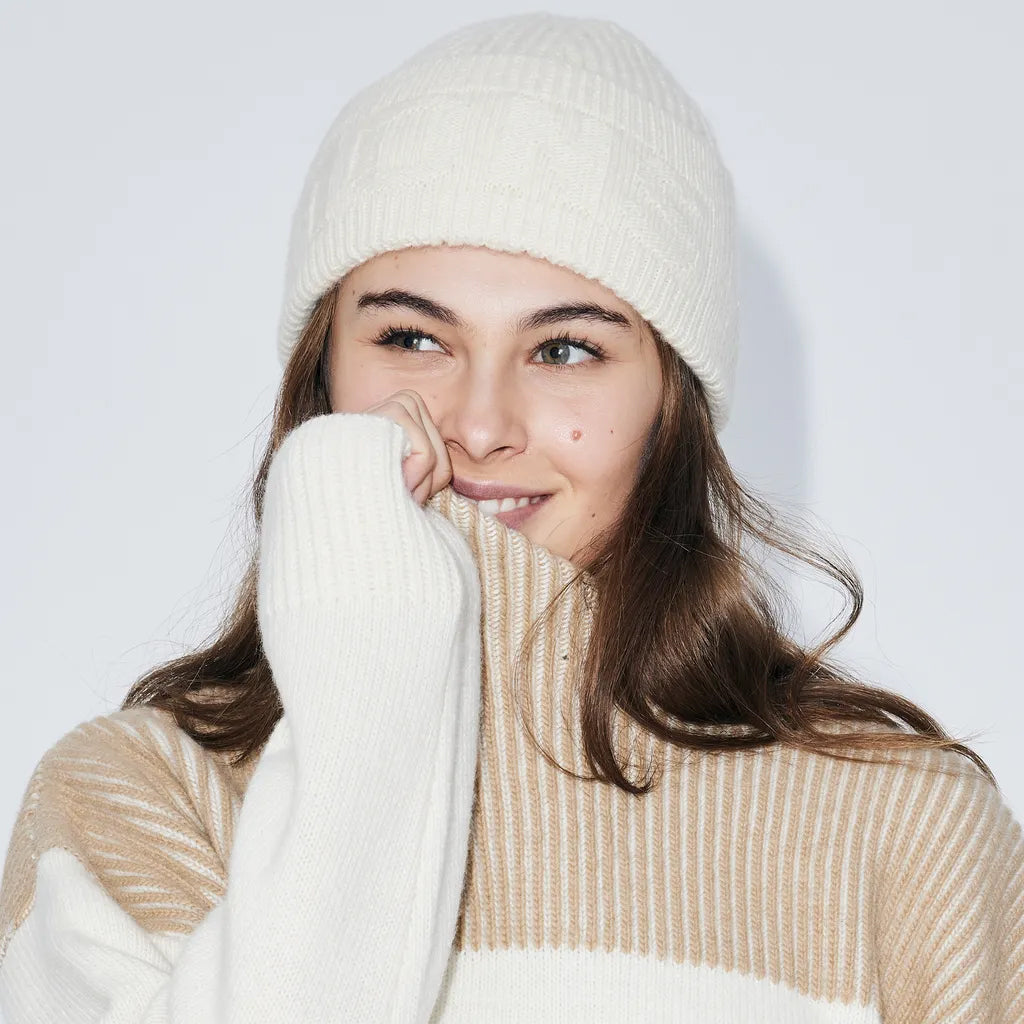 Whistler Merino Knit Sweater - Snowflake