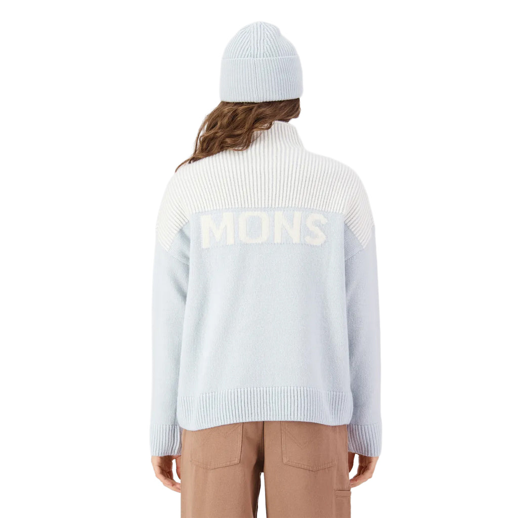 Whistler Merino Knit Sweater - Arctic Sky