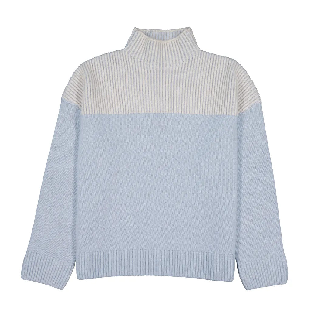 Whistler Merino Knit Sweater - Arctic Sky