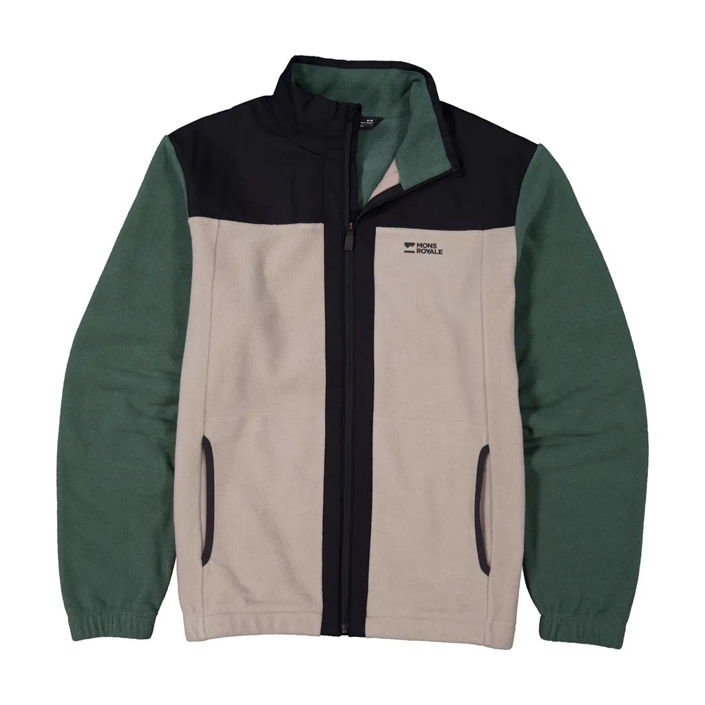 Pileup Wool Fleece Jacket - Burnt Sage