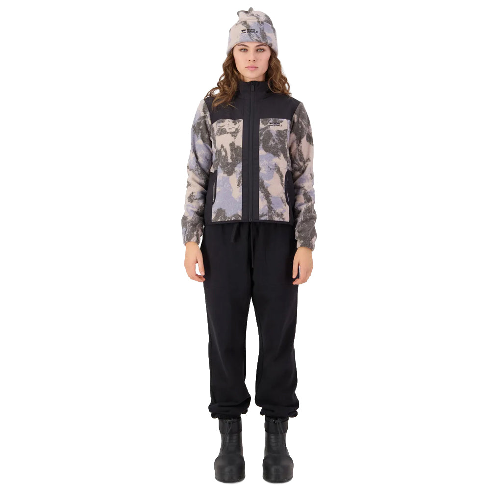 Pileup Wool Fleece Jacket - Mtn Camo Moonstone