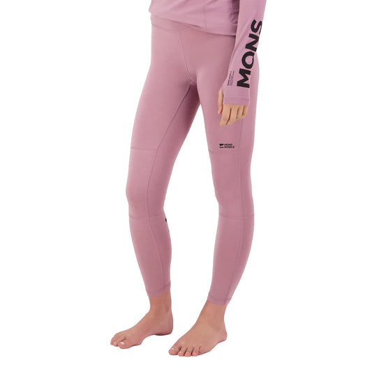 Olympus Merino Base Layer Legging - Sierra Pink