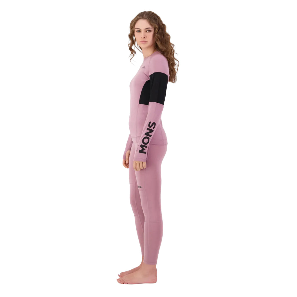 Olympus Merino Base Layer Legging - Sierra Pink