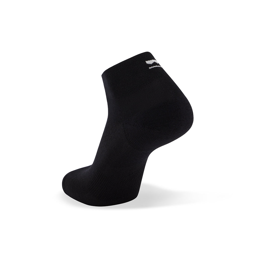 Atlas Merino Ankle Sock - Black