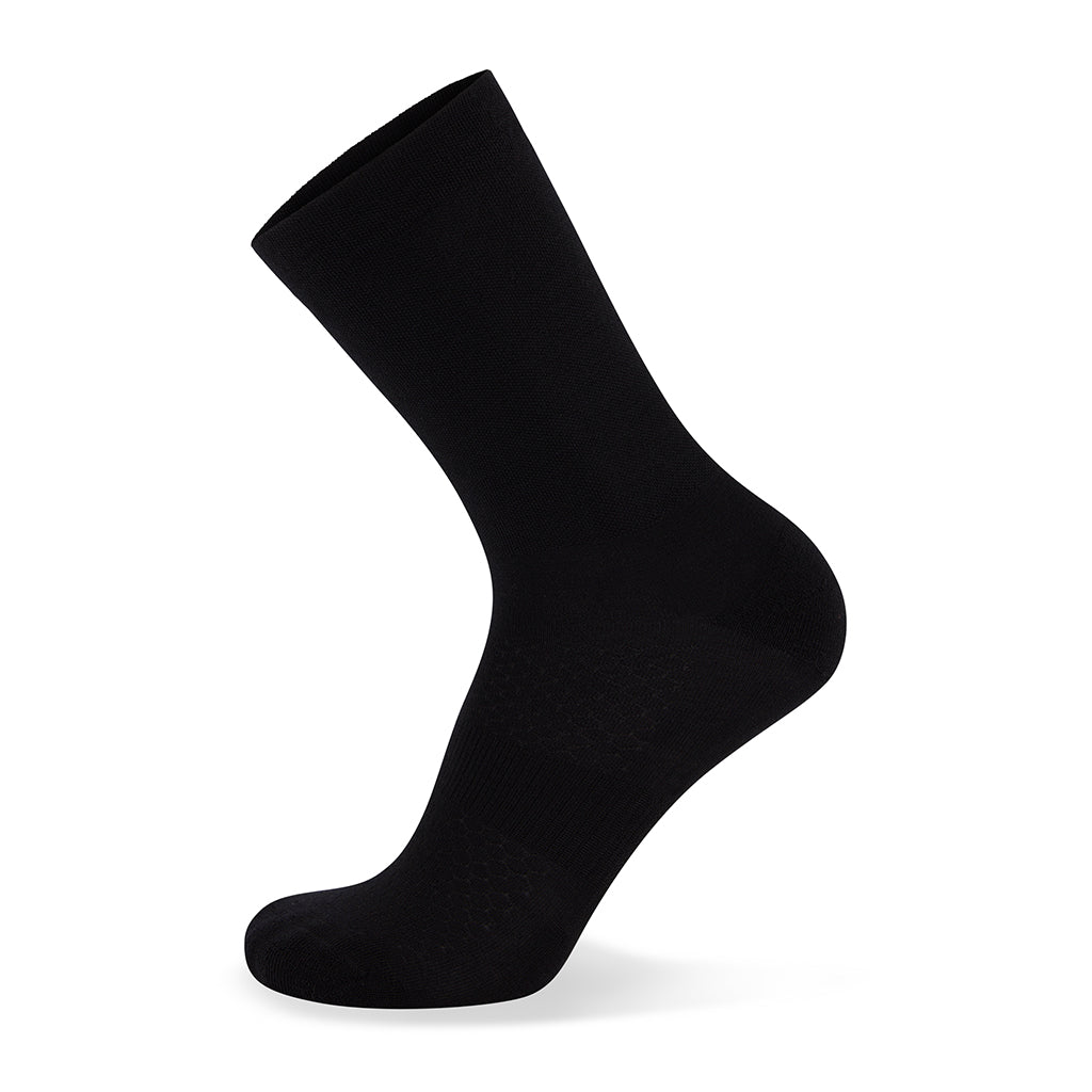 Atlas Merino Crew Sock - Black