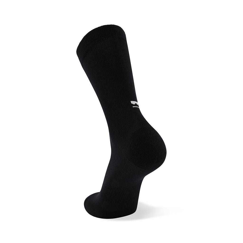Atlas Merino Crew Sock - Black