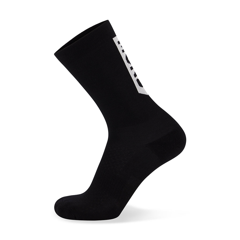Atlas Merino Crew Sock - Black