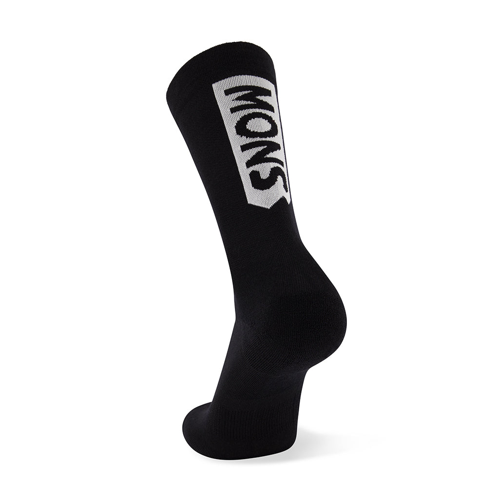 Atlas Merino Crew Sock - Black