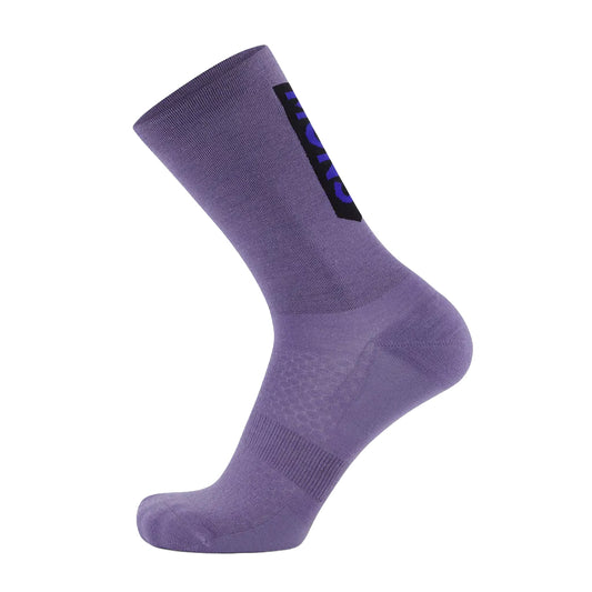 Atlas Merino Crew Sock - Blue Granite