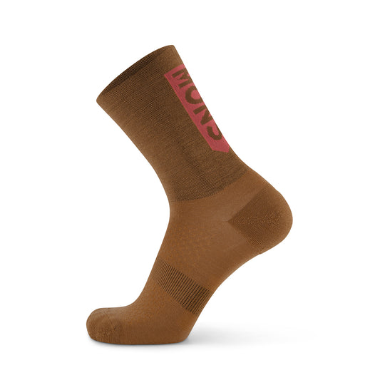 Atlas Merino Crew Sock - Toffee