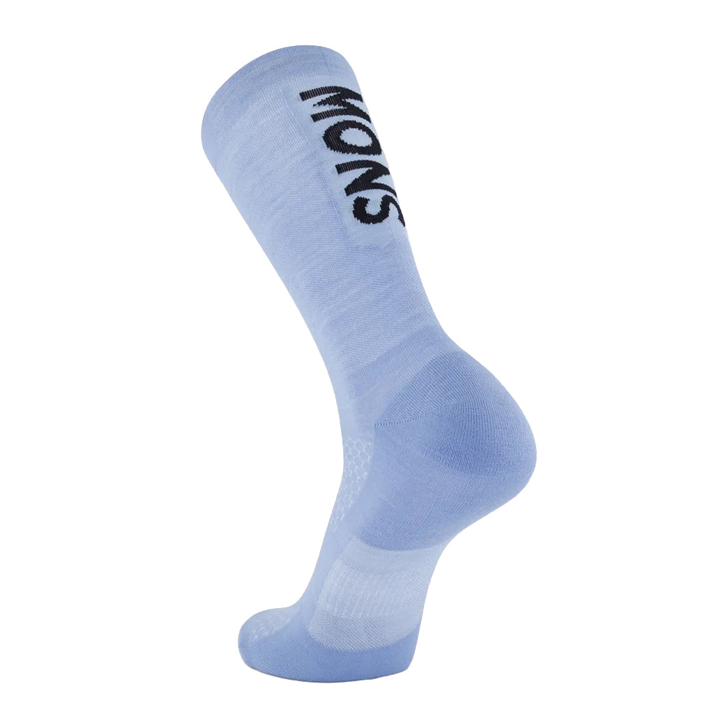 Atlas Merino Crew Sock - Moonstone