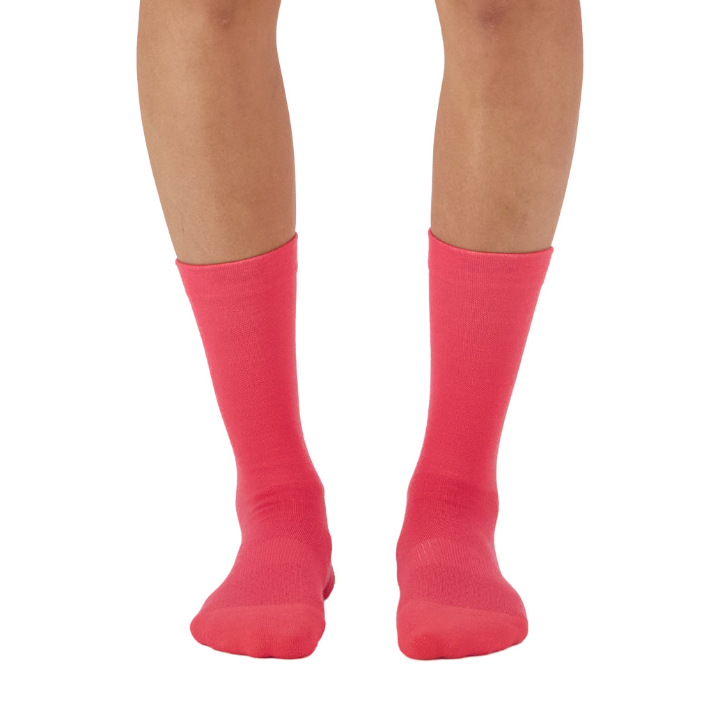 Atlas Merino Crew Sock - Watermelon