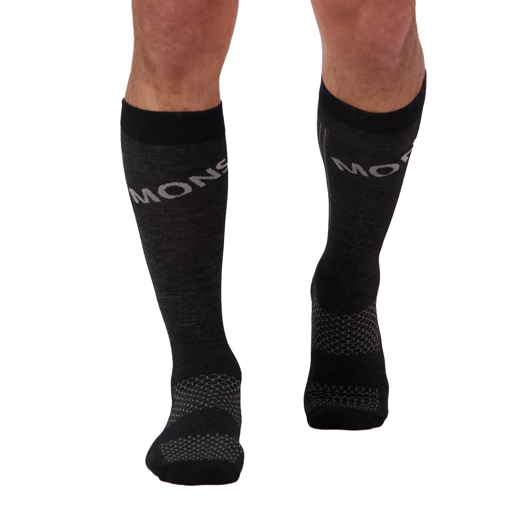 Pro Lite Merino Snow Sock - Black