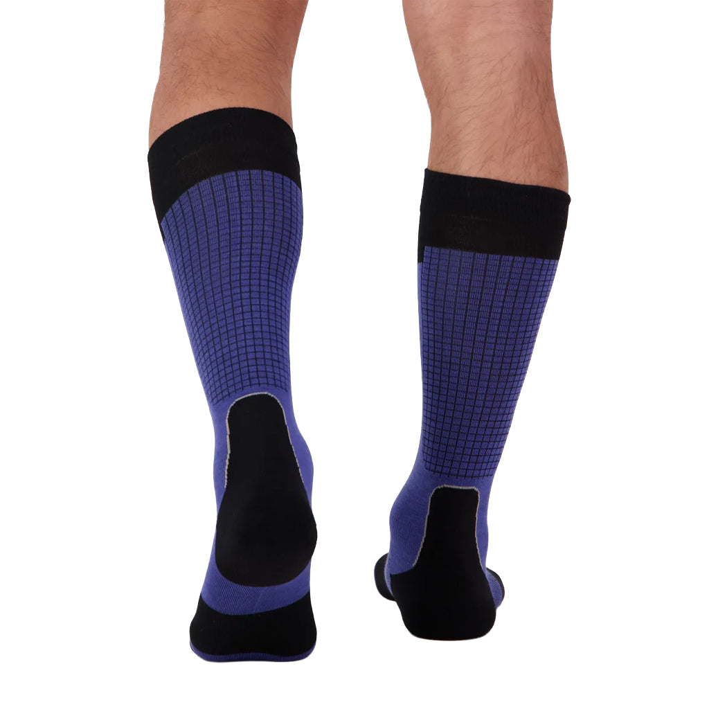 Pro Lite Merino Snow Sock - Cinder/Blue Dusk/Black