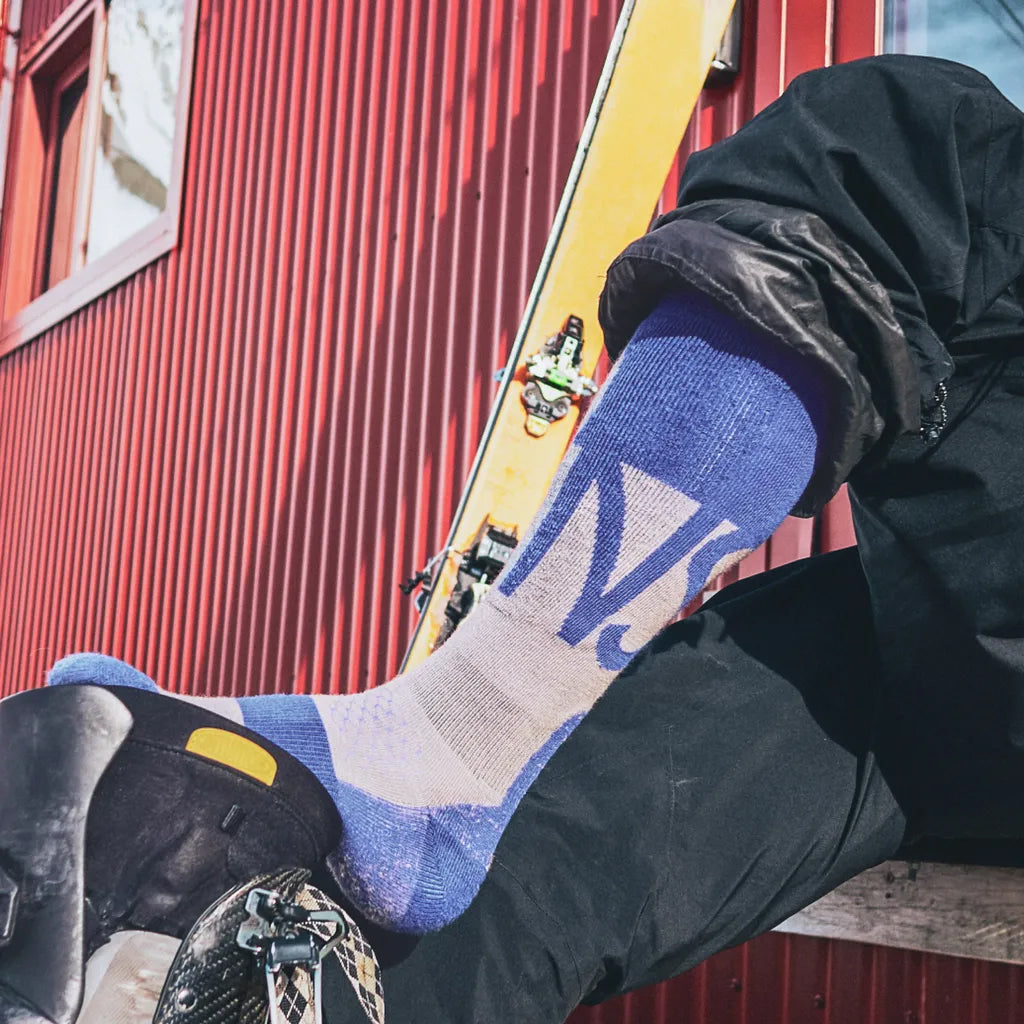 Ultra Cushion Merino Snow Sock - Blue Dusk/Cinder