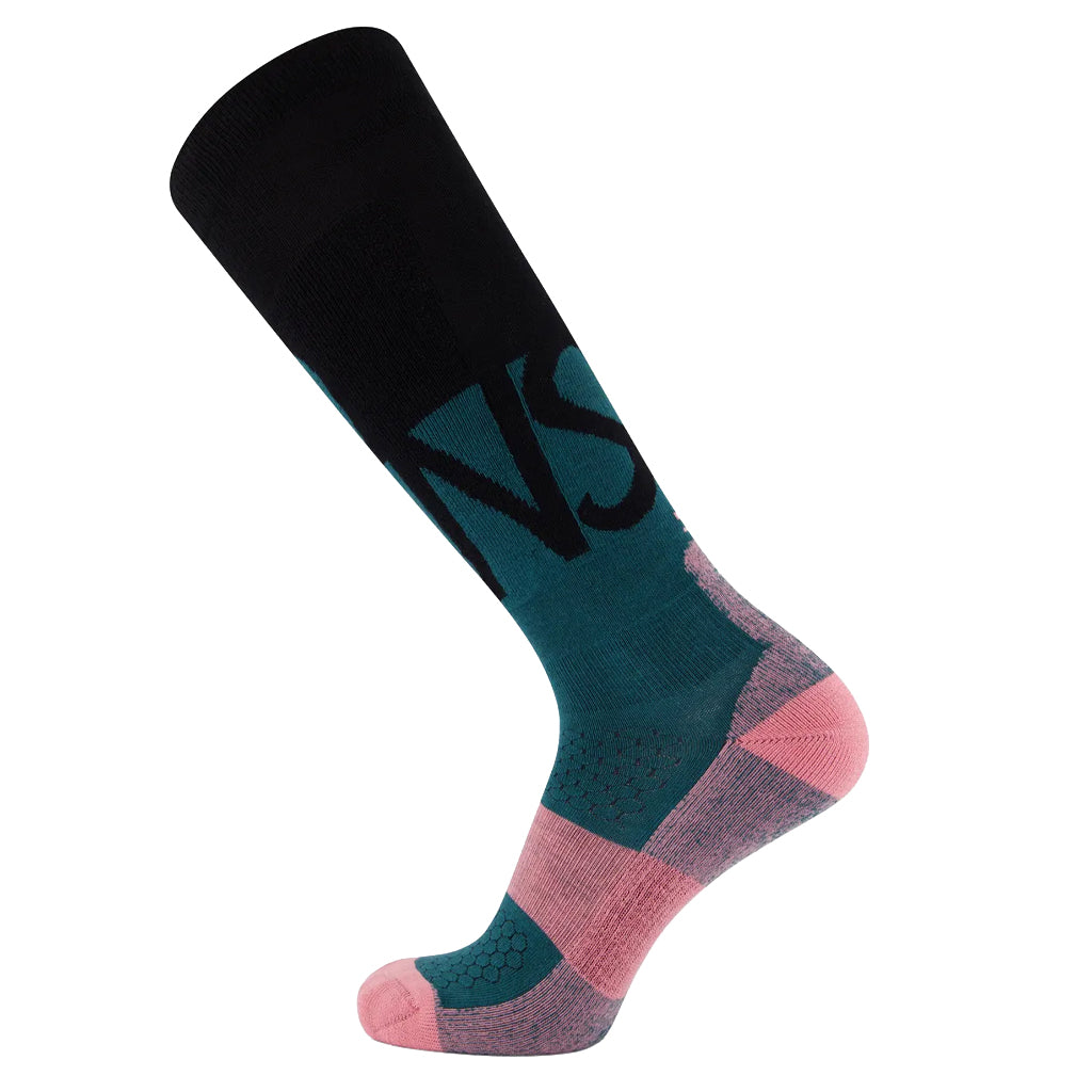 Ultra Cushion Merino Snow Sock - Jasper/Black