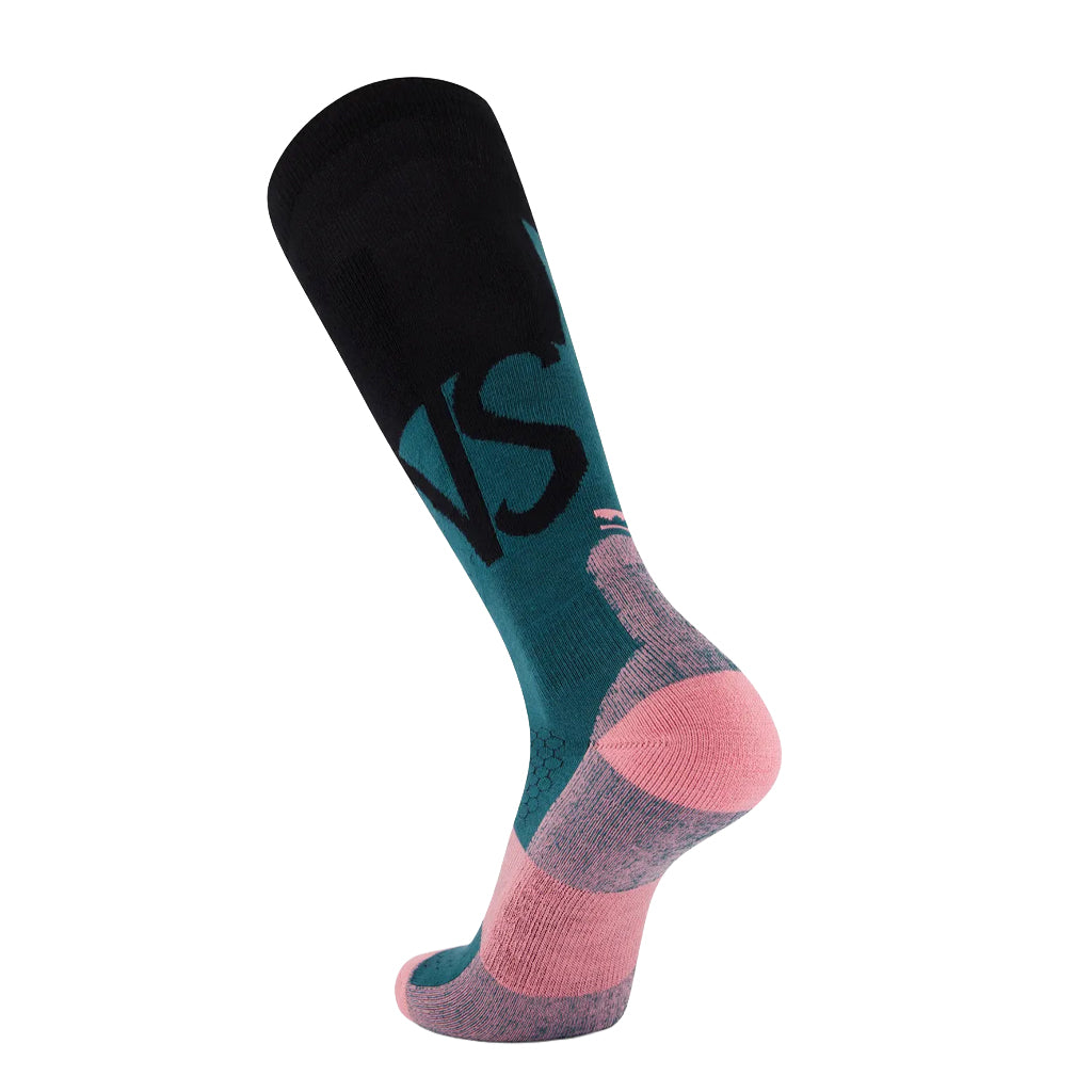 Ultra Cushion Merino Snow Sock - Jasper/Black