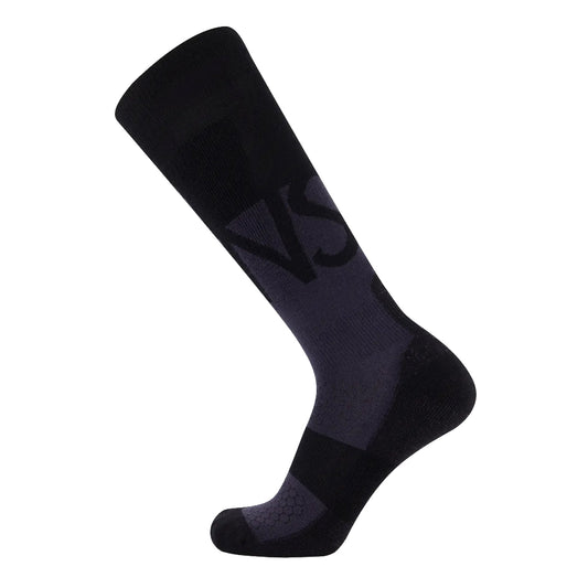 Ultra Cushion Merino Snow Sock - Black/9 Iron