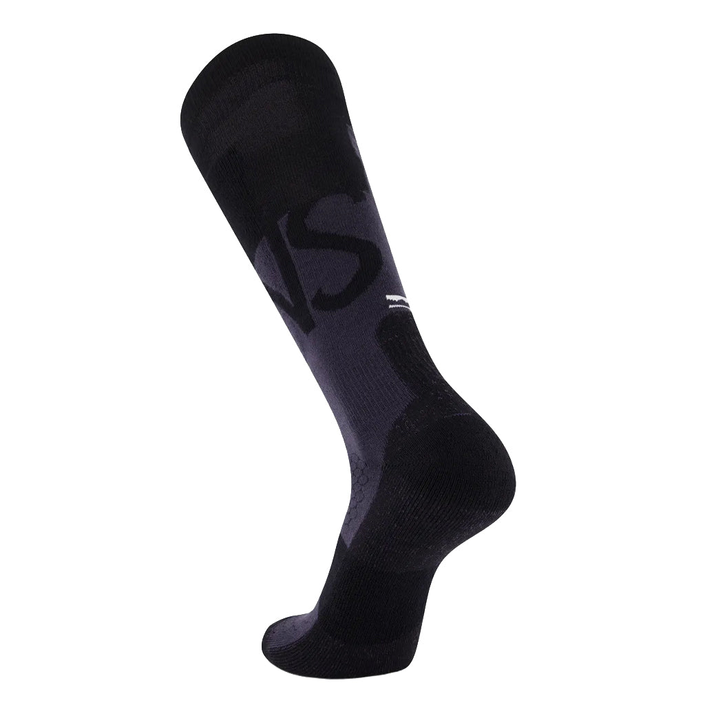 Ultra Cushion Merino Snow Sock - Black/9 Iron