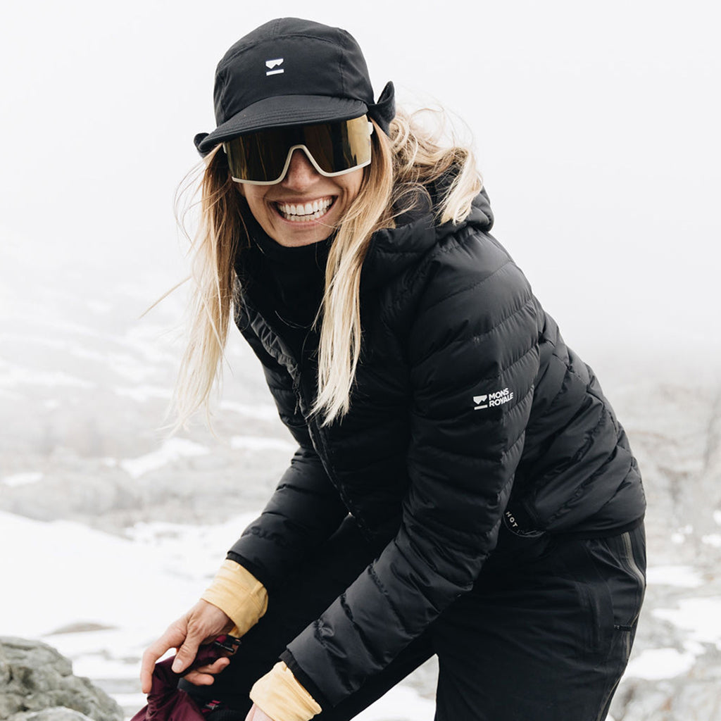 Dome Merino Fleece Pack Cap - Black